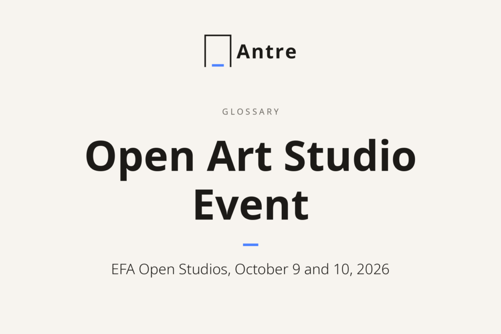Antre card: Open Art Studio Event